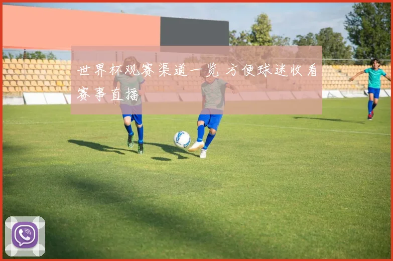 世界杯观赛渠道一览 方便球迷收看赛事直播
